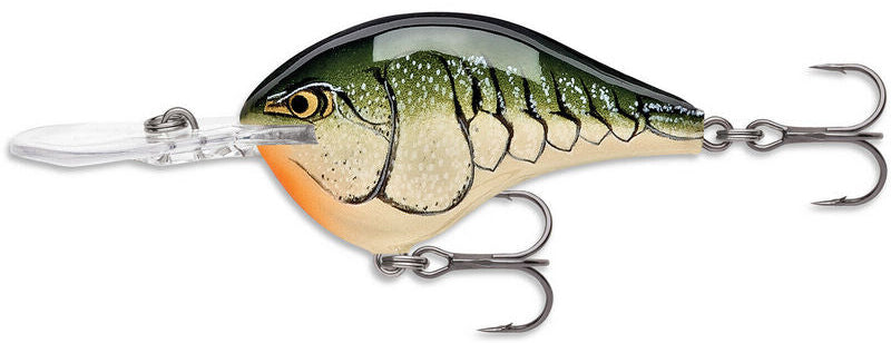 RAPALA DIVES TO 8 Ft DT8 OGCW (Olive Green Crawdad) color
