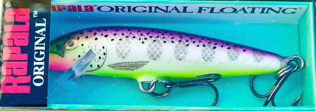 RARE RAPALA ORIGINAL FLOATER OF 7 cm SPECIAL FYD (Fishydescent) color –  Darkagelures