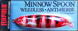 VERY RARE RAPALA MINNOW SPOON 6 cm RBW color - limited edition!