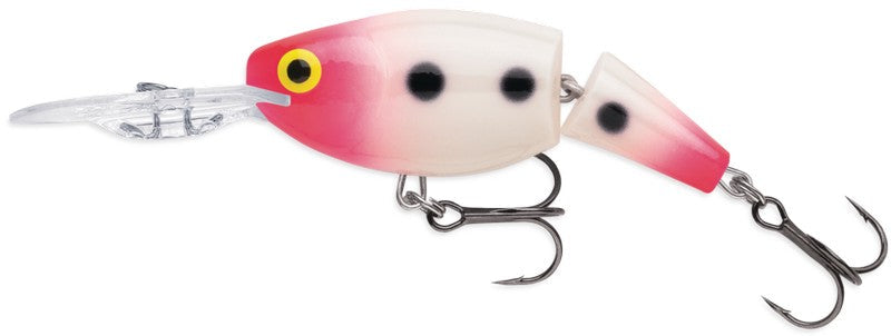 RAPALA JOINTED SHAD RAP JSR 4 cm GPSQ (Glow Pink Squirrel) color Darkagelures RAPALA JOINTED SHAD RAP JSR 4 cm GPSQ (Glow Pink Squirrel) color Darkagelures