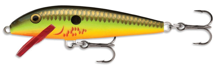 Rapala Shad Rap 07 Fishing Lure - Bleeding Hot Olive, 2 3/4", 5/16 Oz, 5-11 Ft Depth - View #3