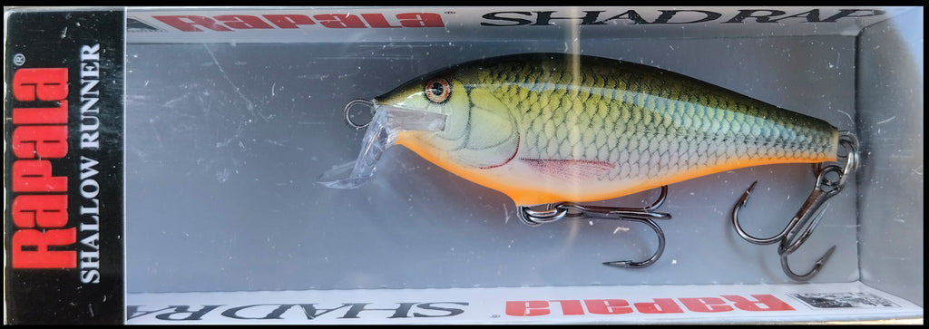 Rapala Shad Rap SSR-7 Balsa PERCH P Crankbait New in Box NIB Shallow Rapala Shad Rap SSR-7 Balsa PERCH P Crankbait New in Box NIB Shallow