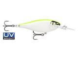 RAPALA SHAD RAP ELITE SRE 75 7,5 cm GDCU (Gilded Chartreuse UV) color