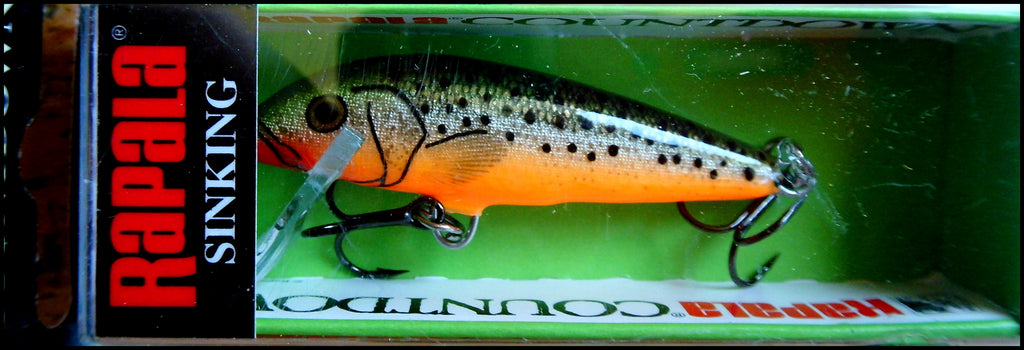 cd fishing lures RAPALA COUNTDOWN CD 5 cm RFSM (Redfin Spotted Minnow) colour – Darkagelures