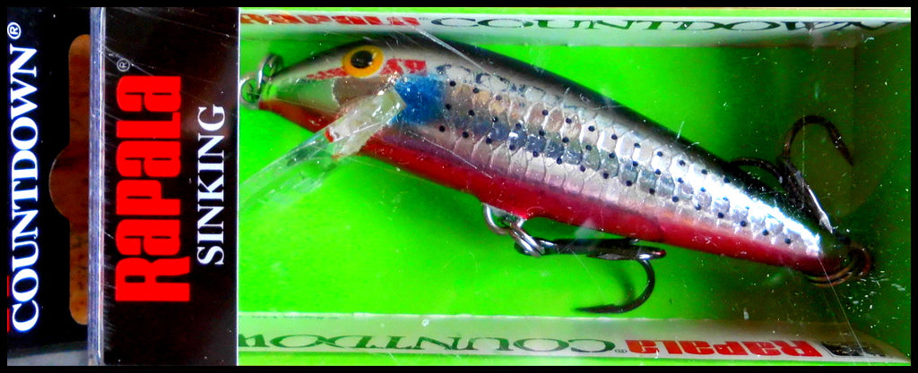 VERY RARE RAPALA COUNTDOWN CD 7 cm SPECIAL SINR color – Darkagelures