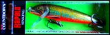 RARE RAPALA COUNTDOWN CD 9 cm CHL (Live Char) color