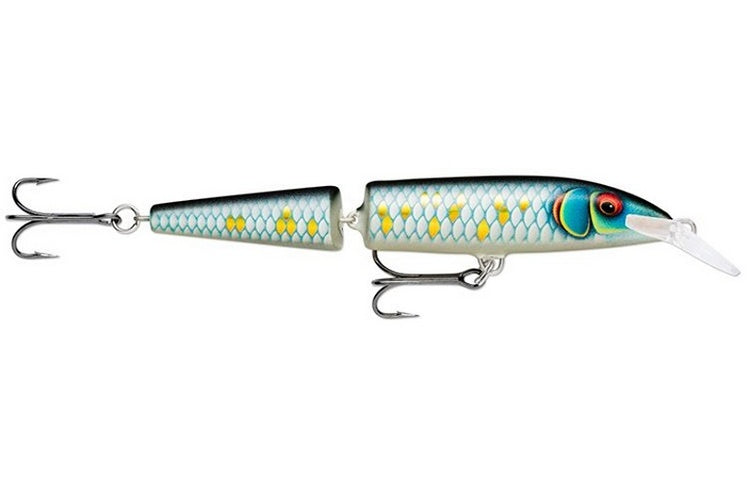 RAPALA JOINTED J 13 cm SCRB (Scaled Baitfish) color – Darkagelures