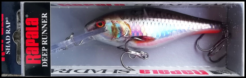 Rapala Shad Rap SR 7 Cm - Esche Da Pesca A Crankbait In Balsa - Colore Pehl (Vivo Perch) - Foto 2