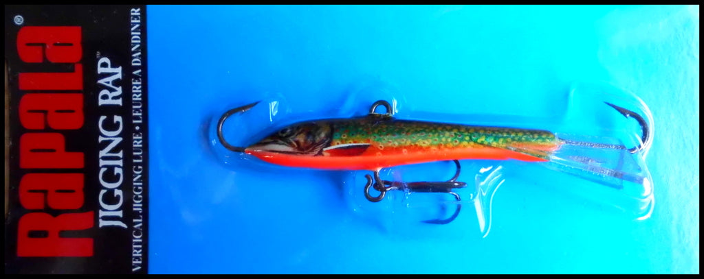 RARE RAPALA JIGGING RAP W 7 cm, 5/8 oz, SPECIAL BKL (Live Brook