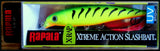 RARE RAPALA X RAP XR 10 cm FTU (Firetiger UV) color
