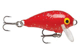 RAPALA MINI FAT RAP MFR 3 cm FRHF (Red Hologram Flake) color