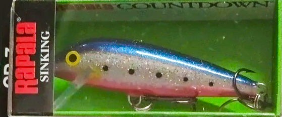 RARE RAPALA COUNTDOWN CD 7 cm SPECIAL HFMI color