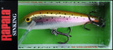 VERY RARE RAPALA COUNTDOWN CD 7 cm SPECIAL SRT (Silver Rainbow Trout) color