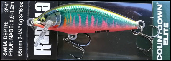 RAPALA COUNTDOWN ELITE CDE 55 5,5 cm GDOK color (sinking)