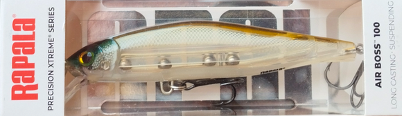RAPALA Precision Xtreme Air Boss PXRAB 80 GSH (Ghost Shiner) color