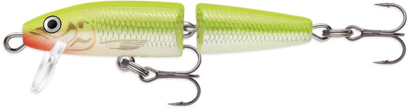 RAPALA JOINTED J 5 cm SFC (Silver Fluo Chartreuse) color