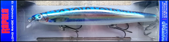 RAPALA MAX RAP LONG RANGE MINNOW MXLM 12 cm SBML (Live Blue Mackerel) color
