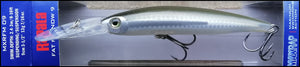 RARE RAPALA MAX RAP FAT MINNOW MXRFM 9 cm FANC (Flake Anchovy) color