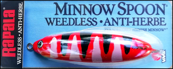 VERY RARE RAPALA MINNOW SPOON 6 cm RBW color - limited edition!