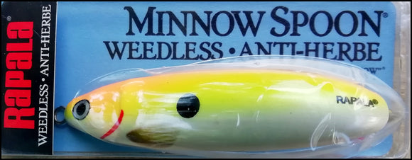 DISCONTINUED RAPALA MINNOW SPOON 7 cm IMP (Imposter) color - pike spoon!
