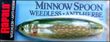 RARE RAPALA MINNOW SPOON 7 cm PK (Pike) color