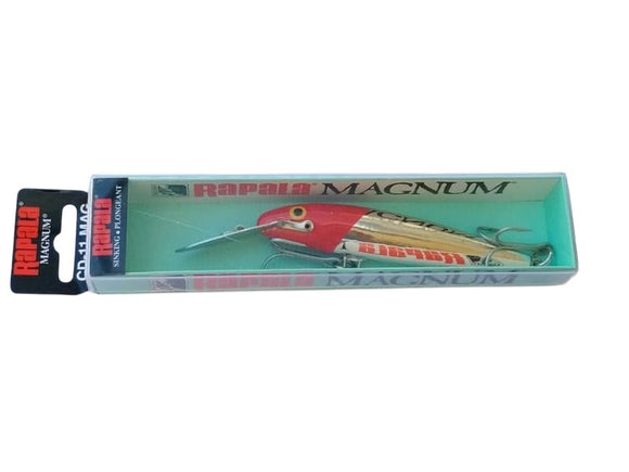 RARE RAPALA CD MAGNUM CDMAG 11 cm SPECIAL RSH (Red Head Silver) color