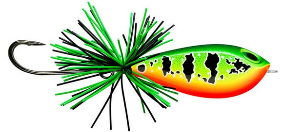 RAPALA BX SKITTER FROG BXSF 05 HPB (Hot Peacock Bass) color -Top water lure for bass