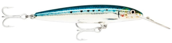 RARE RAPALA CD MAGNUM CDMAG 18 cm BSRDL (Live Blue Sardine) color