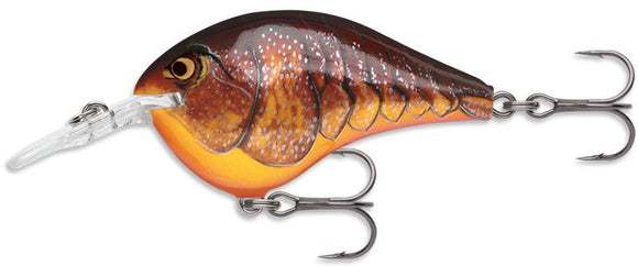 RAPALA DIVES TO 6 Ft DT6 DCW (Dark Brown Crawdad) color