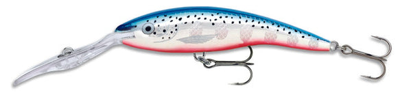 LARGEST RAPALA DEEP TAIL DANCER TDD 13 cm, 42 grams, BFL (Blue Flash) color