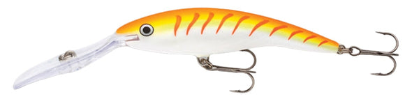 LARGEST RAPALA DEEP TAIL DANCER TDD 13 cm, 42 grams, OTU (Orange Tiger UV) color