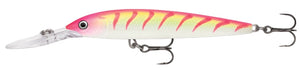 RAPALA DOWN DEEP HUSKY JERK DHJ 10 cm PTU (Pink Tiger UV) color