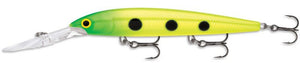 RAPALA DOWN DEEP HUSKY JERK DHJ 14 cm SLM (Slimy Lime) color