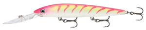 RAPALA DOWN DEEP HUSKY JERK DHJ 14 cm PTU (Pink Tiger UV) color