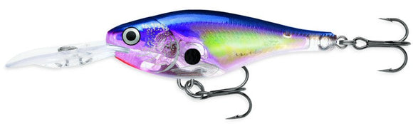 RAPALA GLASS SHAD RAP GSR 7 cm GPS (Glass Purple Shiner) color