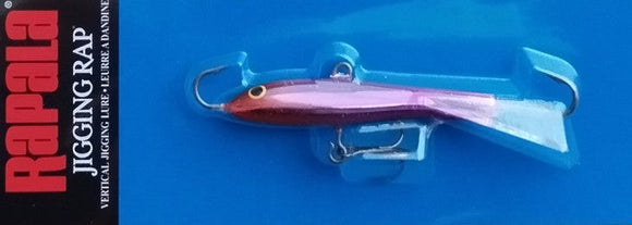 RAPALA JIGGING RAP W 7 cm, 5/8 oz, SPECIAL CHPR (Chrome Purple Red) color