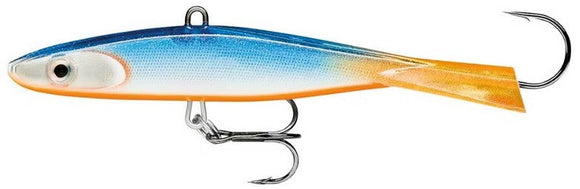 RAPALA JIGGING SHADOW RAP JSDR 9 cm, 5/8 oz, BSR  (Blue Silver Red) color