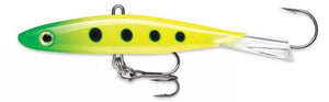 RAPALA JIGGING SHADOW RAP JSDR 9 cm, 5/8 oz, GSLM (Glow Slimy Lime) color