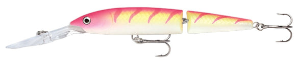 RAPALA JOINTED DEEP HUSKY JERK JDHJ 12 cm PTU (Pink Tiger UV) color
