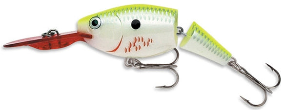 RAPALA JOINTED SHAD RAP JSR 7 cm BCSD (Bleeding Chartreuse Shad) color