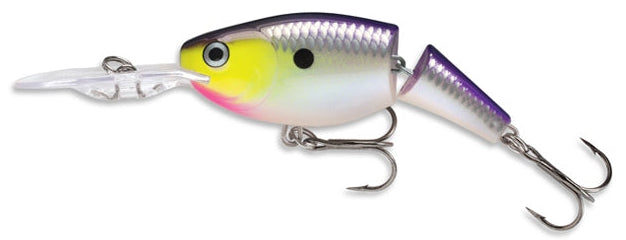 Shad Rapp Mix RAPALA JOINTED SHAD RAP JSR 4 cm PDS (Purpledescent) color – Darkagelures
