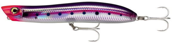 RAPALA MAX RAP WALK'N ROLL MXRWR 13 cm HDPSRD (HD Purple Sardine) color - saltwater popper!