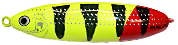RAPALA MINNOW SPOON 8 cm FYRT (Finish Yellow Red Tiger) color - spoon for pike!