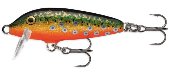 ORIGINAL FLOATING OF 3 cm BTR (Brook Trout) color