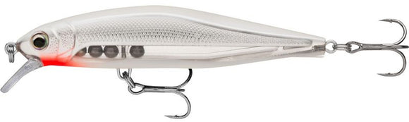 RAPALA Precision Xtreme Air Boss PXRAB 80 MGGH (Metallic Glass Ghost) color