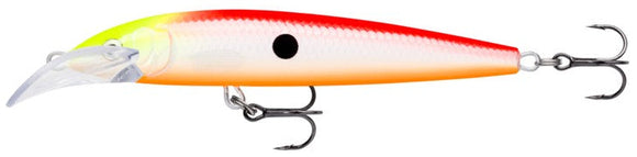 RAPALA SCATTER RAP DEEP HUSKY JERK SCRDHJ 10 cm PCOU (Pearl Chartreuse Orange UV) color
