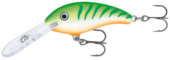 RAPALA SHAD DANCER SDD 5 cm GTU (Green Tiger UV) color
