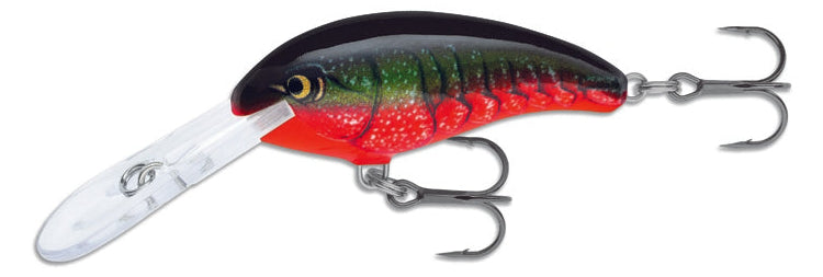 Rapala JSR05 Shad Rap Snodato Sospensione – Rosso Crawdad, 5 Cm, 8g, Pesca Bass E Walleye