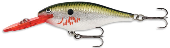 RAPALA SHAD RAP DEEP RUNNER SR 5 cm BOF (Bleeding Olive Flash) color