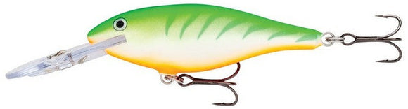 RAPALA SHAD RAP DEEP RUNNER SR 5 cm GTU (Green Tiger UV) color